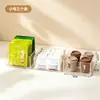 Caja Organizadora de Bolsitas de Té Transparente BNBST Caja de Almacenamiento para Bolsitas de Café y Té de Hotel Almacenamiento Apilable