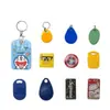 Estojo para cartão de controle de acesso pequeno retangular gota d'água couro chaveiro bateria carro cartão indução comunidade elevador cartão capa protetora