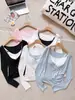 Conjunto de Dos Piezas Camisola de Encaje Patchwork Estilo Deseo Puro Camiseta de Manga Larga con Cuello en V Profundo Top Corto Ruched Estilo Hot Girl Ajustado