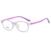 Montura de gafas para niños nueva de fábrica, montura de gafas para estudiantes de lote mixto de Corea, montura de silicona transparente con soporte nasal, gafas para estudiantes con miopía