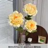 Flores Artificiales Color Champán para Bodas al Aire Libre, Decoraciones de Fondo de Boda, Adornos para Sala de Estar en Casa, de Alta Gama y Realistas