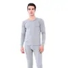 Oferta Especial Conjunto de Ropa Interior Térmica para Hombre con Forro Polar, Espesado Algodón Puro Juvenil Capa Base Ropa de Otoño y Pantalones para Invierno