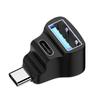 Adaptador multifuncional tipo C um minuto dois suporte tela OTG transmissão de dados USB tipo C uso simultâneo