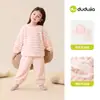 Conjunto de Pijama Infantil Dudu's Boys, Pijama Infantil de Outono, Roupa de Casa Outono e Inverno para Meninas, Roupa Infantil para Bebês, Novo Modelo 2026