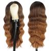 Fabricante en Stock Venta al por Mayor Transfronterizo Europeo y Americano Peluca Pequeña de Encaje con Raya al Medio Cabello Largo Ondulado Grande Rizado Tocado Completo
