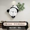 Reloj de Pared Panda para Sala de Estar, Reloj Silencioso Creativo para Comedor, Colgante de Pared de Entrada Reloj Moderno de Dibujos Animados, Disponible para Dropshipping