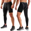 Processamento e personalização de fábrica, personalização OEM/ODM, calças fitness com logotipo de marca própria para homens, leggings esportivas para treino