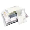Bolsa con Cremallera para Ropa al por Mayor Calcetines Esmerilados Bolsa de Almacenamiento para Toallas Perforada Transparente Gruesa Bolsa de Empaque para Ropa Personalización