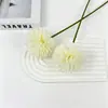Flores de margarita artificiales para tenis de mesa, decoración de sala de estar, arreglo de escena de boda, accesorios de fotografía, adornos de escritorio, flores de diente de león artificiales