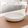 Bol de Hueso Doble Asa Bol para Cocinar al Vapor Bol para Fideos Horno de Microondas Horno de Cocción Bol para Freidora de Aire Bol de Sopa Doble Asa Hogareño