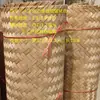 Decoração de Teto com Esteira de Bambu Carbonizado Tecelagem de Bambu para Hotel Material de Parede para Fazenda Materiais para Pousada Decoração de Obra de Construção de Restaurante Retrô