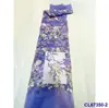 Vestido Europeo y Americano Bordado Lentejuelas Malla Tela para Vestido de Boda Lentejuelas de Novia Tela de Encaje