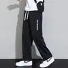 Pantalones Casuales para Hombre 2026 Verano Nuevo Estilo Sueltos Rectos Deportivos Delgados Largos Ropa Deportiva Casual para Hombre