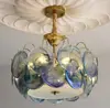 Lámpara de techo de crema estilo francés para dormitorio, Nueva lámpara estilo vintage 2025 para dormitorio principal, Iluminación de lujo retro para comedor