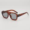 Nuevas gafas de sol vintage personalizadas con diseño de océano, modernas y resistentes a los rayos UV para viajes al aire libre.
