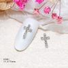 Joias para Arte de Unhas Popular Liga Laço Estrela Coroa Coração Metal Borboleta Pingente Decorativo Joias de Unha Diamante