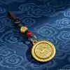 2026 Año del Caballo, ten dinero inmediatamente, Tarro de las Cien Bendiciones, giratorio, atrae riqueza y tesoros, llavero, para conducir, artículos personales