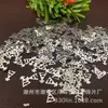 Empaques de regalo artesanales accesorios de ropa DIY lentejuelas navideñas cuentas estilo gorro de Navidad accesorios de decoración de escenario