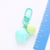 Pingente de estrela gordinha novo DIY cor macaron menina macio fofo ins estrela de cinco pontas chaveiro enfeites