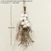 Adornos Colgantes Creativos de Madera de Abedul, Decoraciones de Pared de Madera Natural, Carrillones de Viento, Creación de Entorno para Jardín de Infantes, Materiales DIY Hechos a Mano para Tiendas