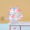 Nuevos Zorro Tendencia Lindo Artesanías de Resina Decoraciones Creativas Figuras Pequeñas Caja Ciega Adornos de Escritorio de Oficina