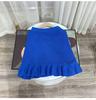 Conjunto de Moda Francesa de Luxo Feminino Nanyou: Conjunto de Duas Peças: Cardigã de Tricô com Lapela + Saia Curta com Babados