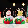 Calcetín de Navidad de producto nuevo transfronterizo, mini bola de agua, adorno de bola de cristal brillante para regalo de Navidad
