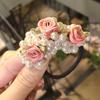 Diadema de Cristal de Celebridad de Internet Pulsera Cuerda para el Cabello de Doble Uso Banda Elástica Elegante para Mujer Estilo Ins Mori Cuerda para el Cabello para Niña Accesorios para el Cabello Estilo Coreano
