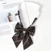 Camisa de Color Estilo Preppy, Accesorios para Uniforme Escolar, Pajarita de Raíz de Pluma, Uniforme JK Femenino, Traje de Marinero Puro, Decoración de Lazo, Moderno