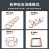 Multifuncional Borboleta Agilidade Escada Salto Reticulado Jumping Lattice Crianças Basquete Aptidão Física Futebol Passo Treinamento Corda Escada Equipamento