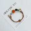 Pulsera de Cerámica Jingdezhen Nueva Historieta China Pulsera Boutique Venta al por Mayor Estudiante Joker Explosiones Puesto del Mercado Nocturno Pulsera