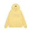 Moletom com Capuz FOG Multi-line ESSENTIALS Estampa de Letras de Silicone Estéreo Marca Tendência Hoodie para Homens e Mulheres Casais