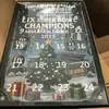 Producto Nuevo Transfronterizo 2025 Equipo de Fútbol Americano 50 Aniversario Caja Sorpresa Decoración Colgante para Árbol de Navidad de Acrílico