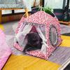 Tienda Fresca y Sencilla con Gasa Transpirable para Todas las Estaciones, Linda Tienda para Mascotas de Fábrica Propia, Comunicación Eficiente, Nido para Gatos con Calidad Garantizada