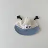 Gorro de Bebé Coreano Yipan Verano Transpirable Divertido Ojos Ins Gorra Parasol para Bebé Sombrero de Protección Solar para Niños