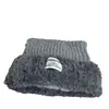 Nuevo Gorro de Lana con Orejas de Gato para Mujer con Circunferencia de Cabeza Grande, Lindo Gorro para el Frío para Otoño e Invierno, Gorro de Punto de Felpa Engrosado a Prueba de Frío y Cálido