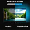 Luz LED con fuente de alimentación USB y pegamento 5050RGB, resistente al agua, control remoto por infrarrojos con tecla RF17, luz de ambiente de fondo de TV de 5 V