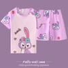 2025 Pijamas Nuevos de Niñas Verano Niños Niños Manga Corta Delgados Niña Pequeña Niños Grandes Traje de Ropa para el Hogar de Verano