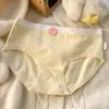 Ropa interior antibacterial de algodón puro para mujer, largo completo 7A, cintura media, amigable con la piel, transpirable, antibacteriana, elástica, que se ajusta a la cadera, para niñas jóvenes y estudiantes