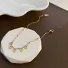 Pulsera de Perlas de Agua Dulce para Mujer Pulsera de Concha Roja en Línea Estudiante Novia Simple Diseño Nicho de Alta Gama Pulsera Personalizada