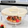 Lonchera de Frutas de Gran Capacidad Portátil Picnic de Primavera Caja Conservadora Grado Alimenticio Mini Refrigerador Móvil Caja Sellada para Alimentos