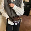 Nuevo Bolso de Mano para Mujer 2025 Nuevo de Moda Tendencia Retro Versátil Bolso Cruzado Nuevo Popular Bolso de Mano Cuadrado Pequeño