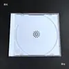 Estuche de CD para un solo disco Engrosado Caja de Embalaje para 90 CDs Estuche de DVD para doble disco Transparente Caja de Plástico para Carcasa de Álbum de Discos