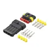 Conector à Prova d'Água 1P 2P 3P 4P 5P 6P Plug Conector de Nylon Retardante de Chama Conector Automotivo