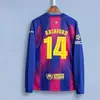 2526 Barcelona Real Madrid Liverpool Camiseta de Manga Larga No. 10 Yamar No. 10 Uniforme de Fútbol Local y Visitante de Mbappé