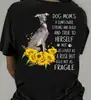 Dia das Mães 2024 Mamãe Camiseta de Manga Curta Europeia e Americana Letras em Inglês Exportação Roupas Masculinas e Femininas Verão Novo Solta 01