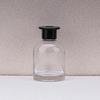 Frasco de Vidrio con Tapa de Rosca Botella de Aromaterapia Sin Fuego 50ml Botella de Vidrio Transparente Botella Vacía Botella de Fragancia Botella Cilíndrica de Aromaterapia con Tapa de Rosca