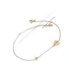 Tobillera de Avión Nueva 2025 para Mujer Verano Lujo Ligero Nicho Celebridad de Internet Diseño de Moda Color Frío Pulsera Tobillera que Conserva el Color