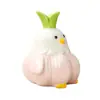 Adornos de Cerámica Creativos, Dibujo Animado de Pájaro Ajo, Mascota Linda, Decoración de Escritorio para Estación de Trabajo, Regalo para Amigos, Estilo Nuevo