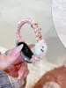 Faixa de Cabelo Trançada de Pelúcia de Filhote de Cachorro Strap Adequado para Xiaomi Mi Band 10/9/8 Geração Universal